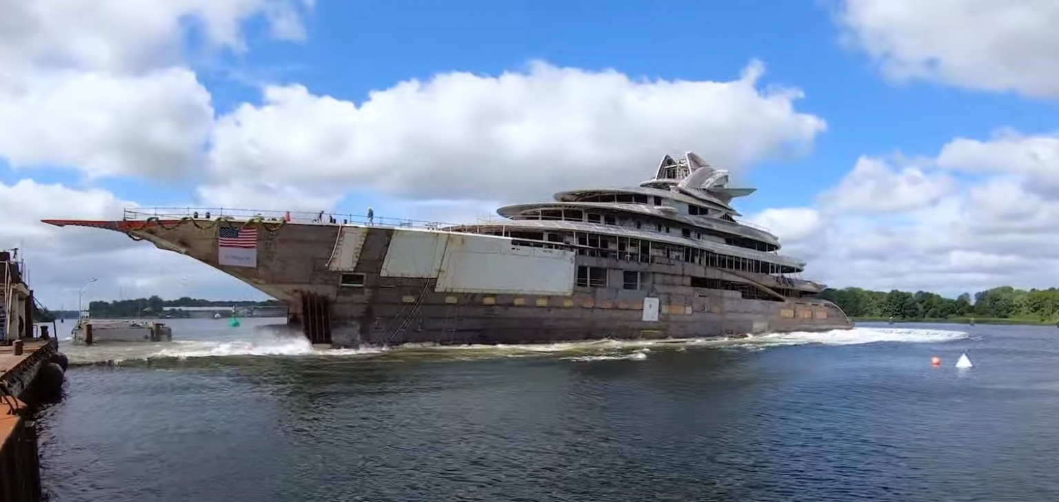 Shahid Khan is the owner of the Lurssen yacht Project JAG