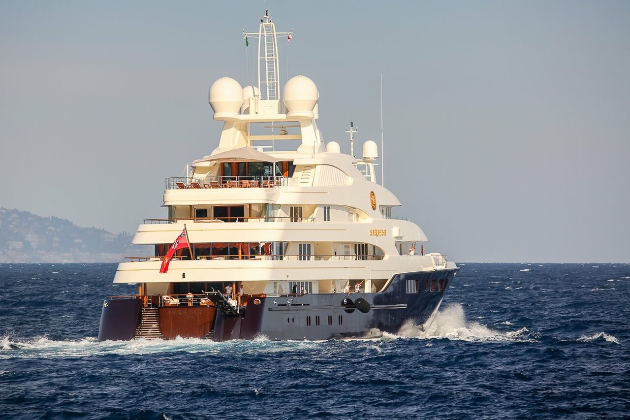 SARAFSA Yacht • Devonport • 2008 • Owner Prince Fahd bin Sultan