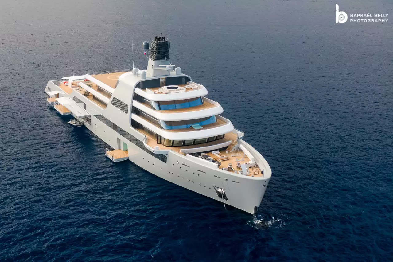 Яхта SOLARIS • Lloyd Werft • 2021 • владелец Роман Абрамович