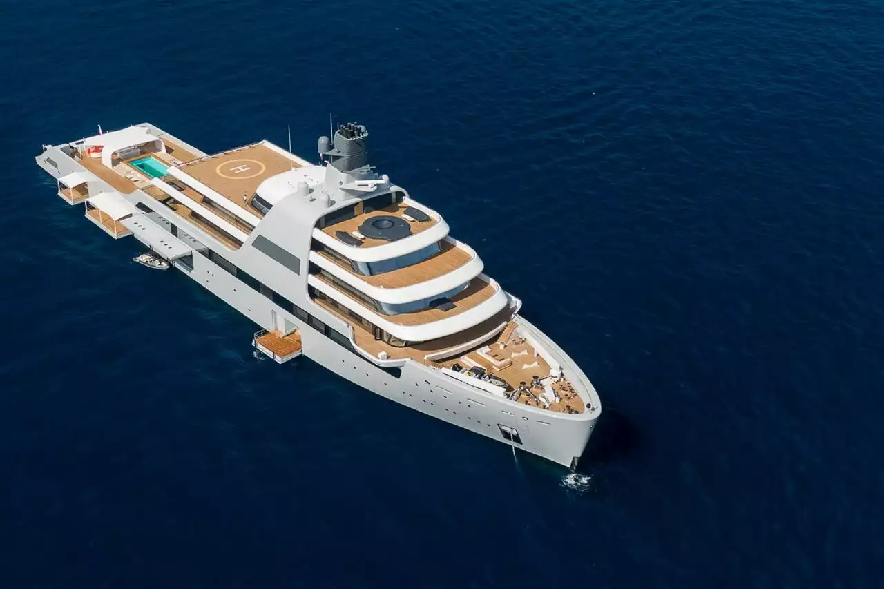 SOLARIS Yacht • Lloyd Werft • 2021 • proprietario Roman Abramovich