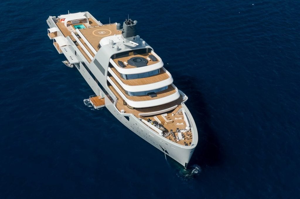 SOLARIS Yacht • Lloyd Werft • 2021 • proprietario Roman Abramovich