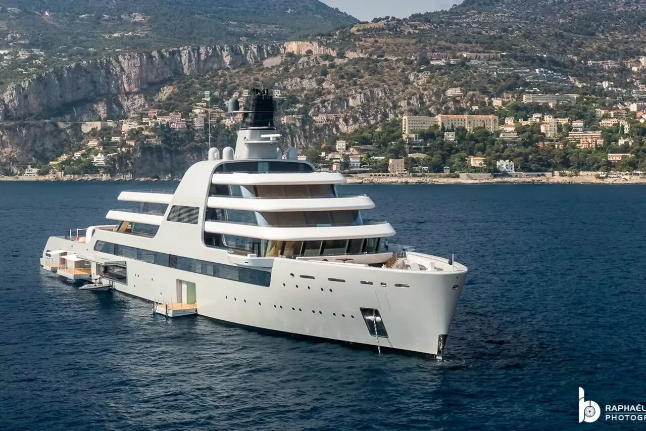 Yacht SOLARIS • Lloyd Werft • 2021 • propriétaire Roman Abramovich