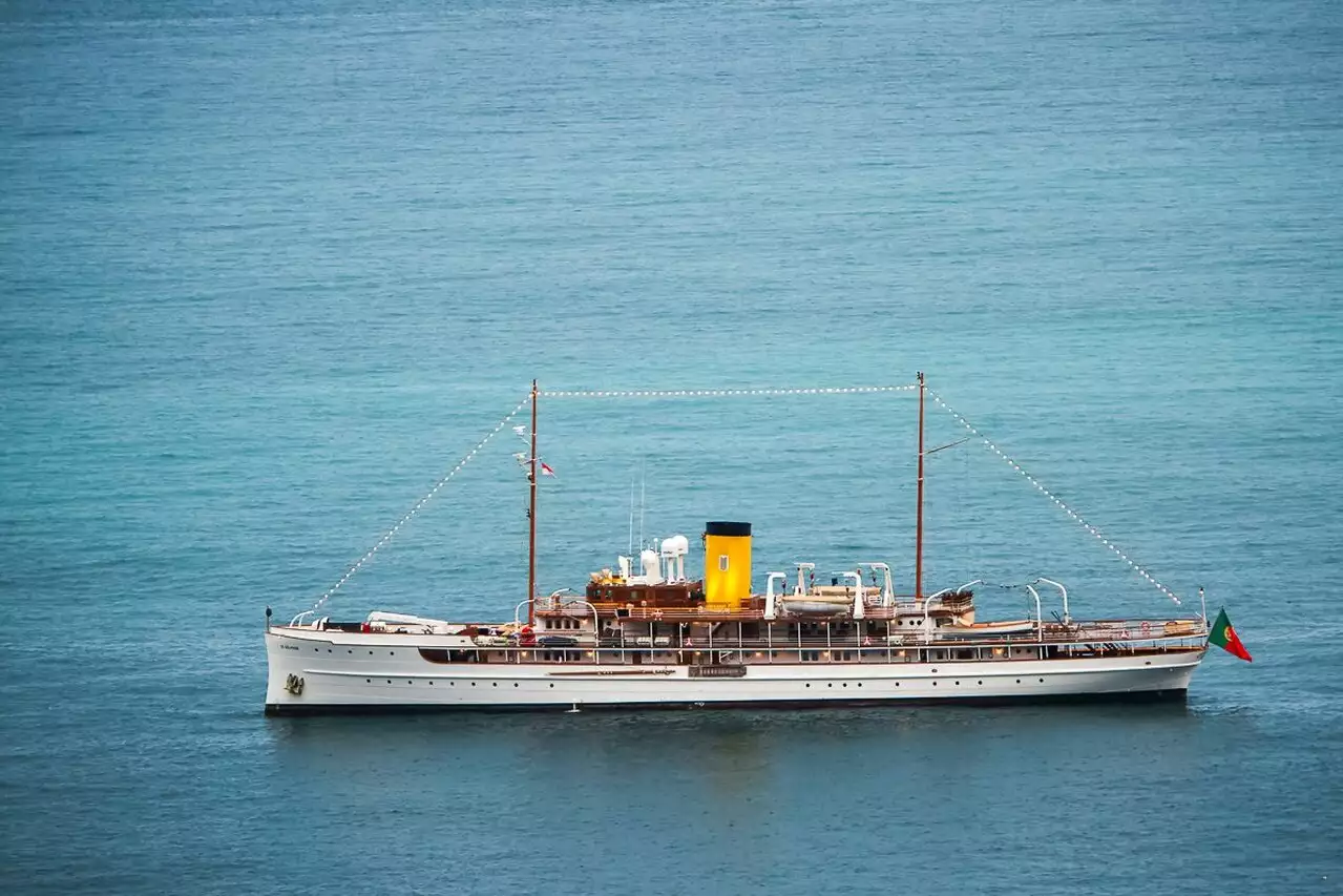 Yacht SS Delphine • Great Lakes Engineering • 1921 • propriétaire Jaques Bruynooghe