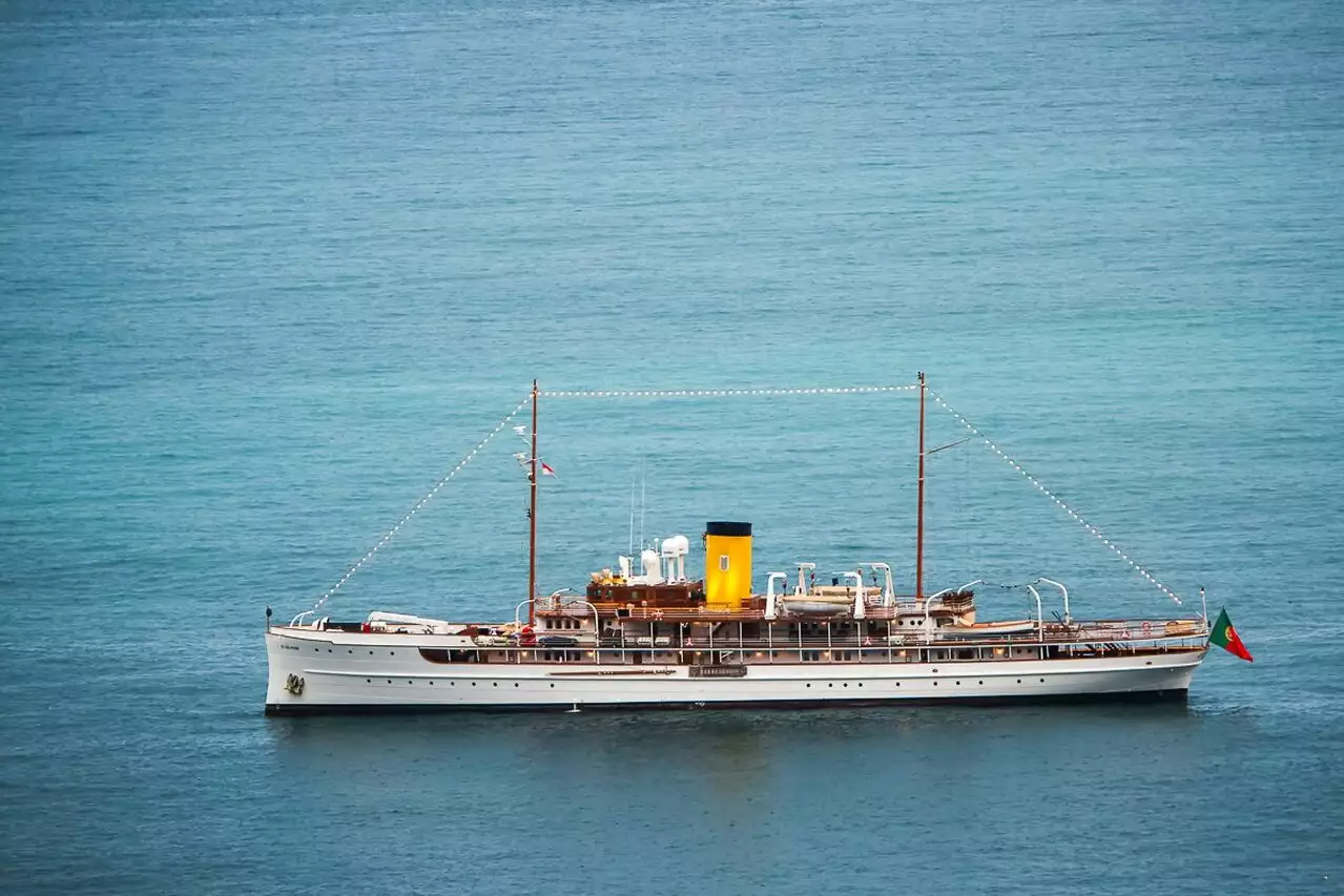 Yacht SS Delphine • Ingegneria dei Grandi Laghi • 1921 • proprietario Jaques Bruynooghe