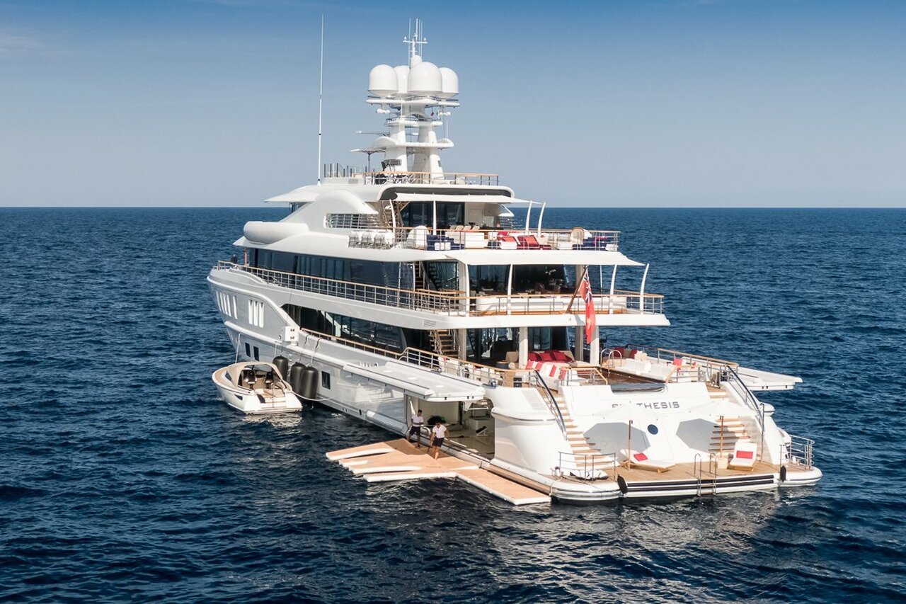SYNTHESIS yacht • Amels • 2021 • owner Mark Scheinberg