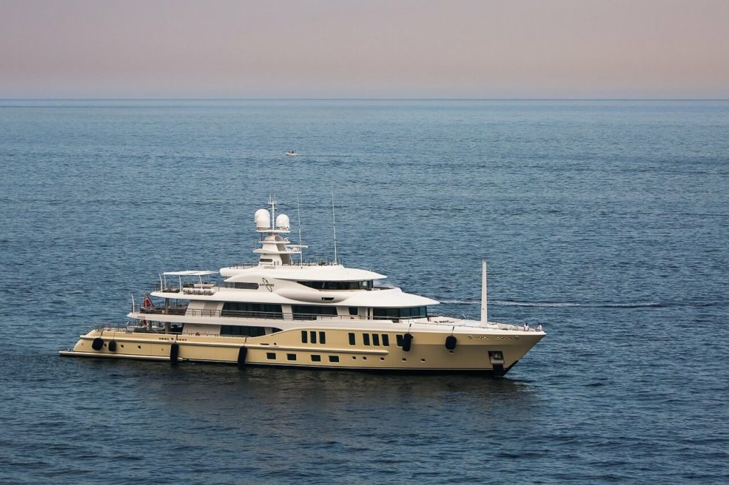 Universe yacht • Amels • 2018 • owner Russian billionaire