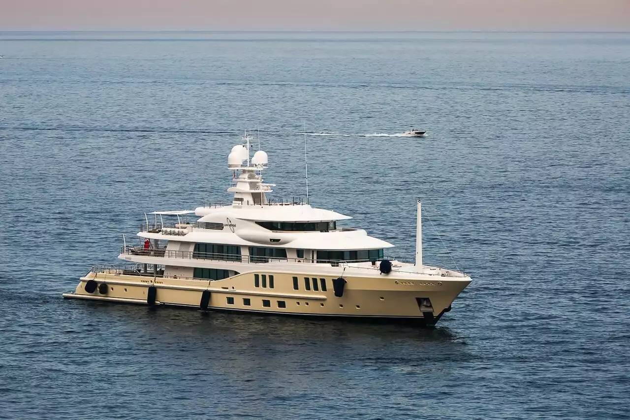 Universe yacht • Amels • 2018 • owner Russian billionaire