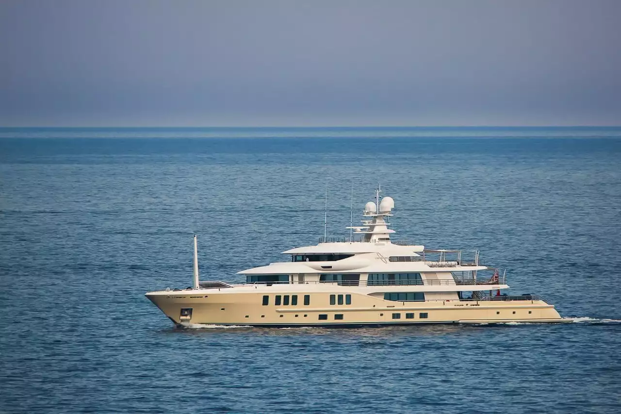 Universe yacht • Amels • 2018 • owner Russian billionaire