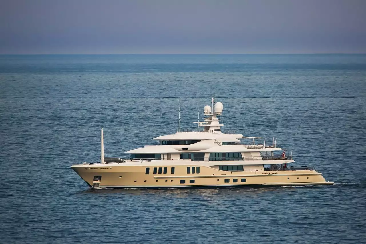 Universe yacht • Amels • 2018 • owner Russian billionaire