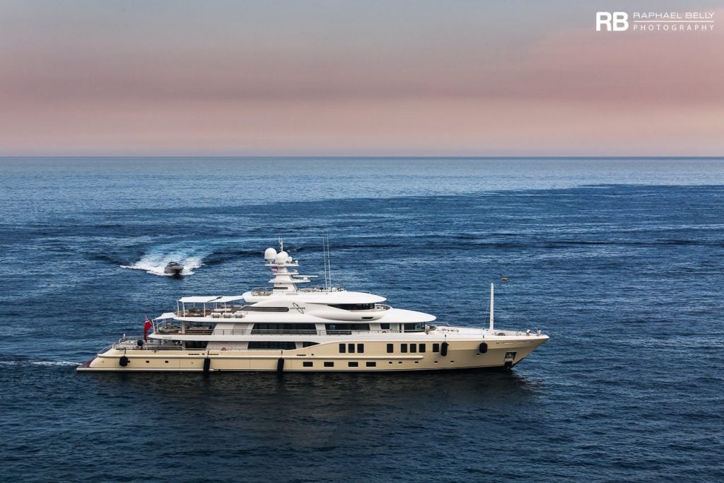 Universe yacht • Amels • 2018 • owner Russian billionaire