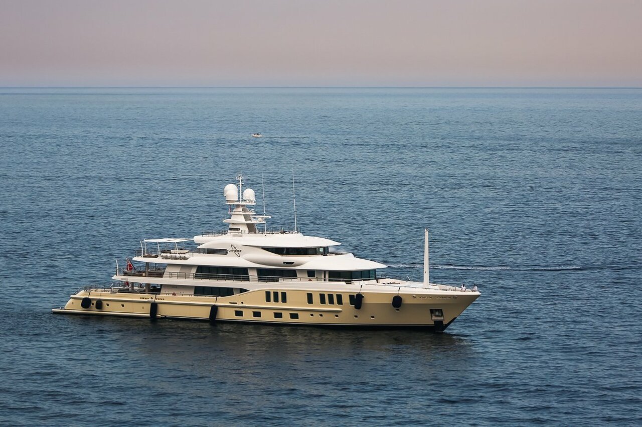 Universe yacht • Amels • 2018 • owner Russian billionaire