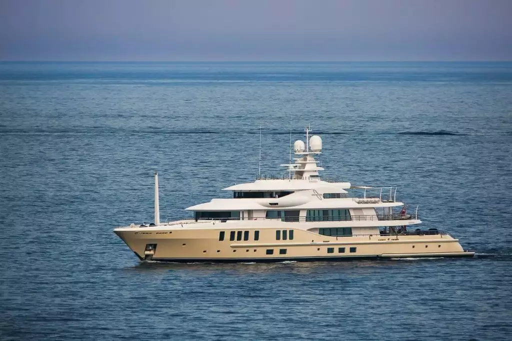 Universe yacht • Amels • 2018 • owner Russian billionaire