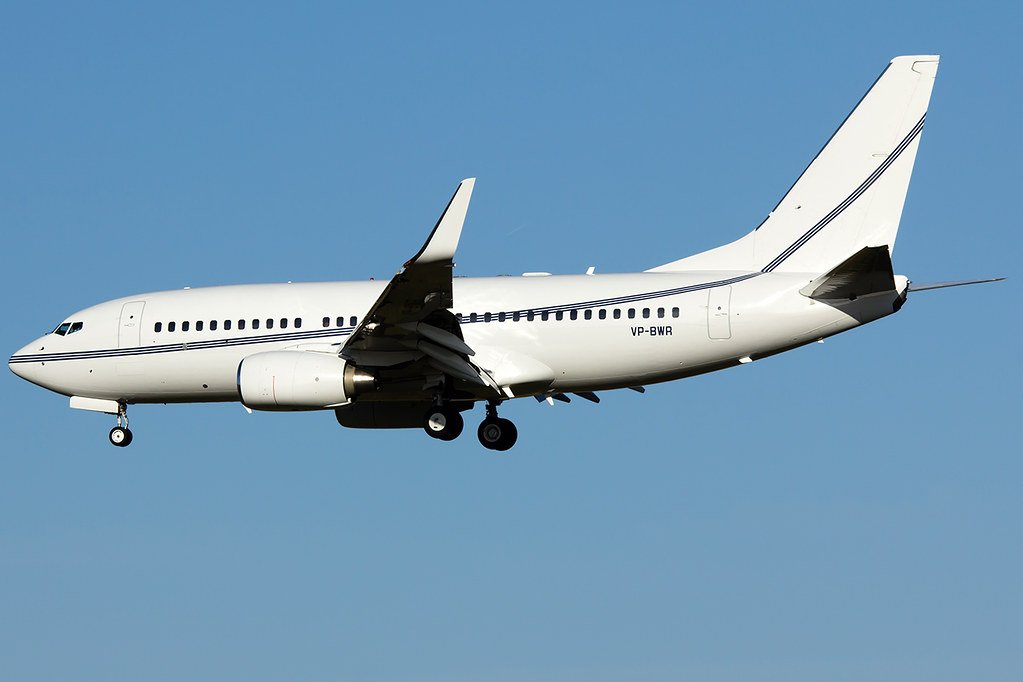 VP-BWR - B737 BBJ - Wafic Said