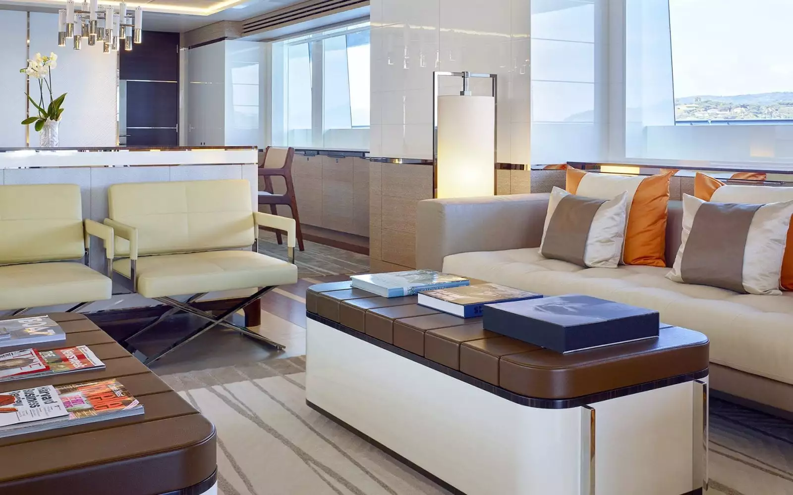 yacht ASYA interior