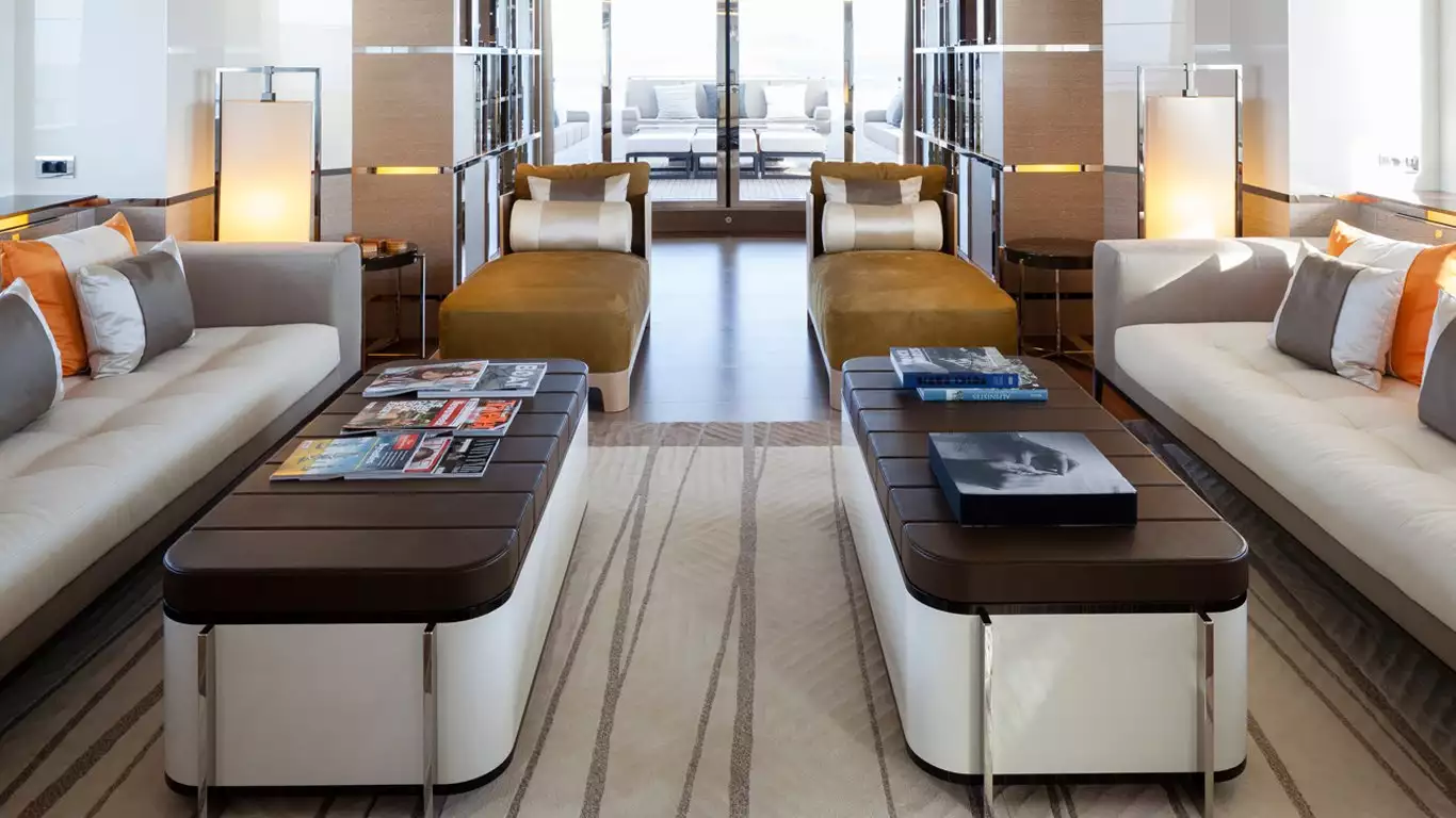 yacht ASYA interior