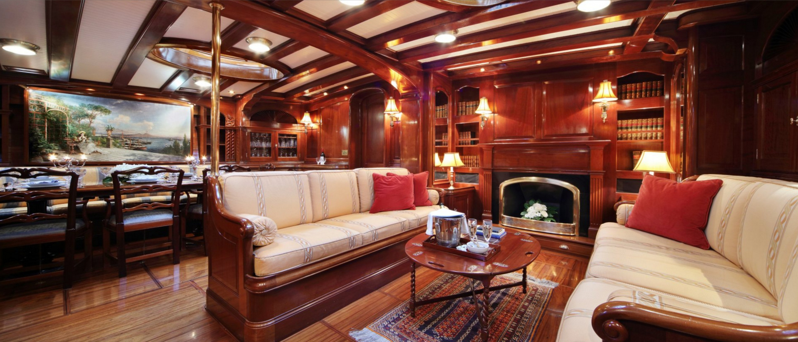 yacht Alejandra intérieur