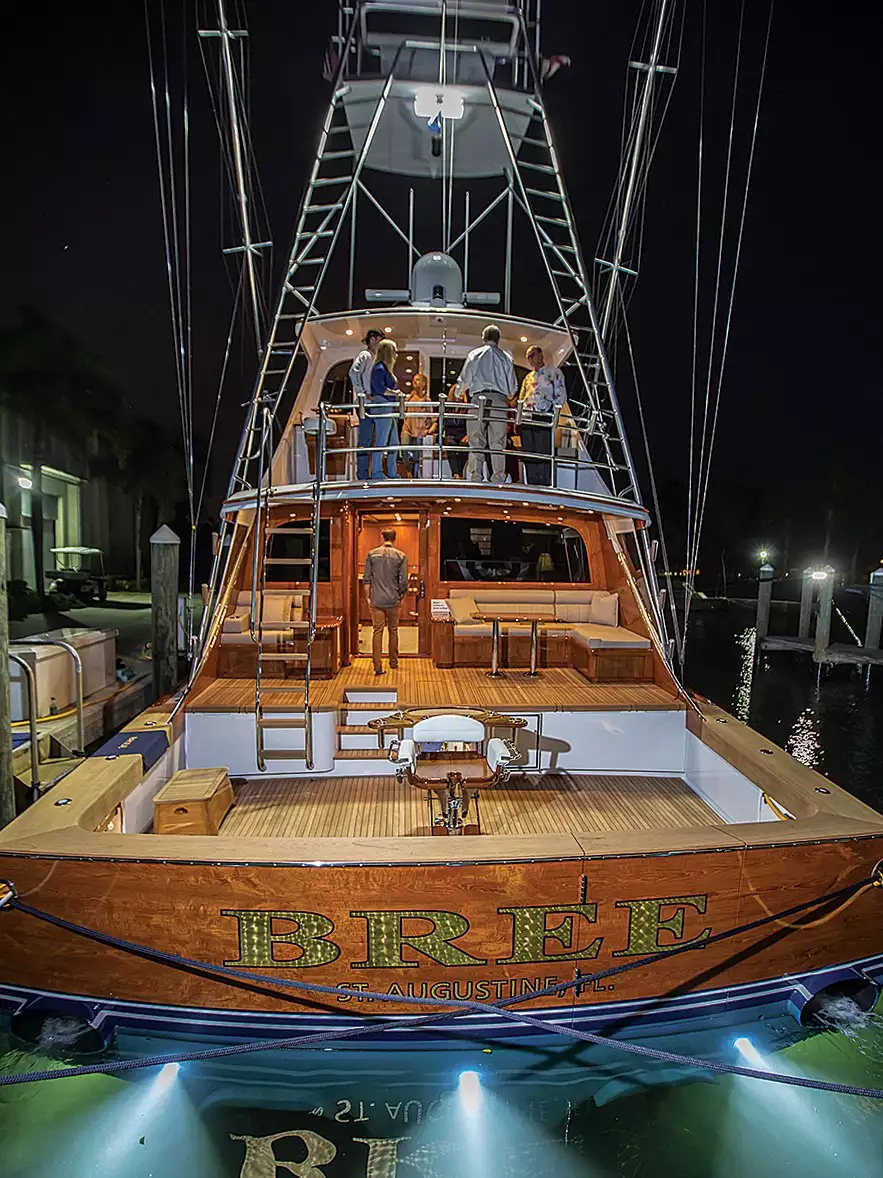 yacht Bree – Merritt Boats & Engine Works – 2016 – owner Randy Ringhaver 