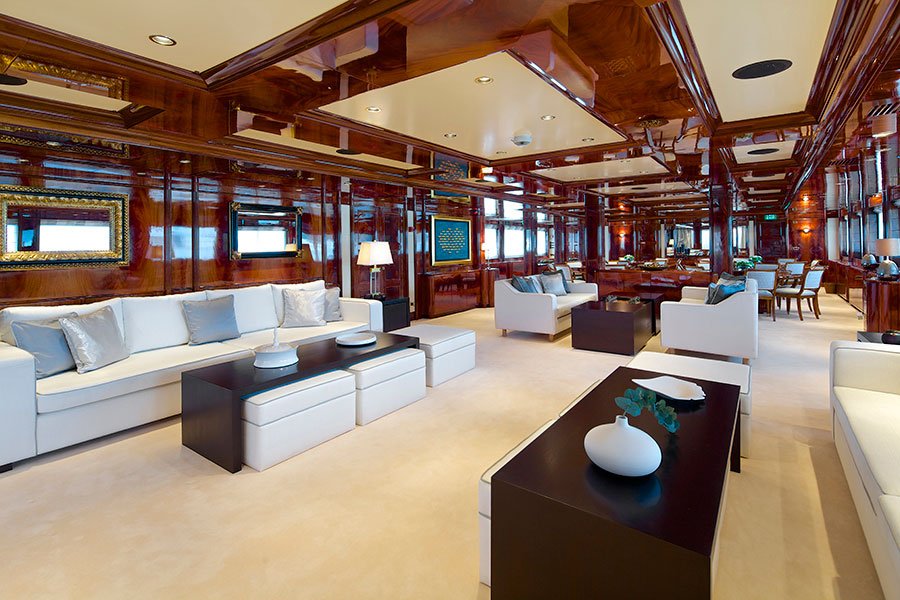 yacht EMIR interior
