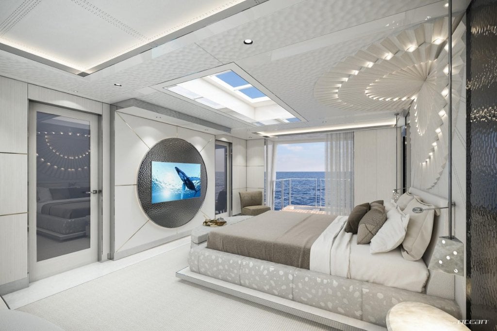yacht SNOW 5 interior