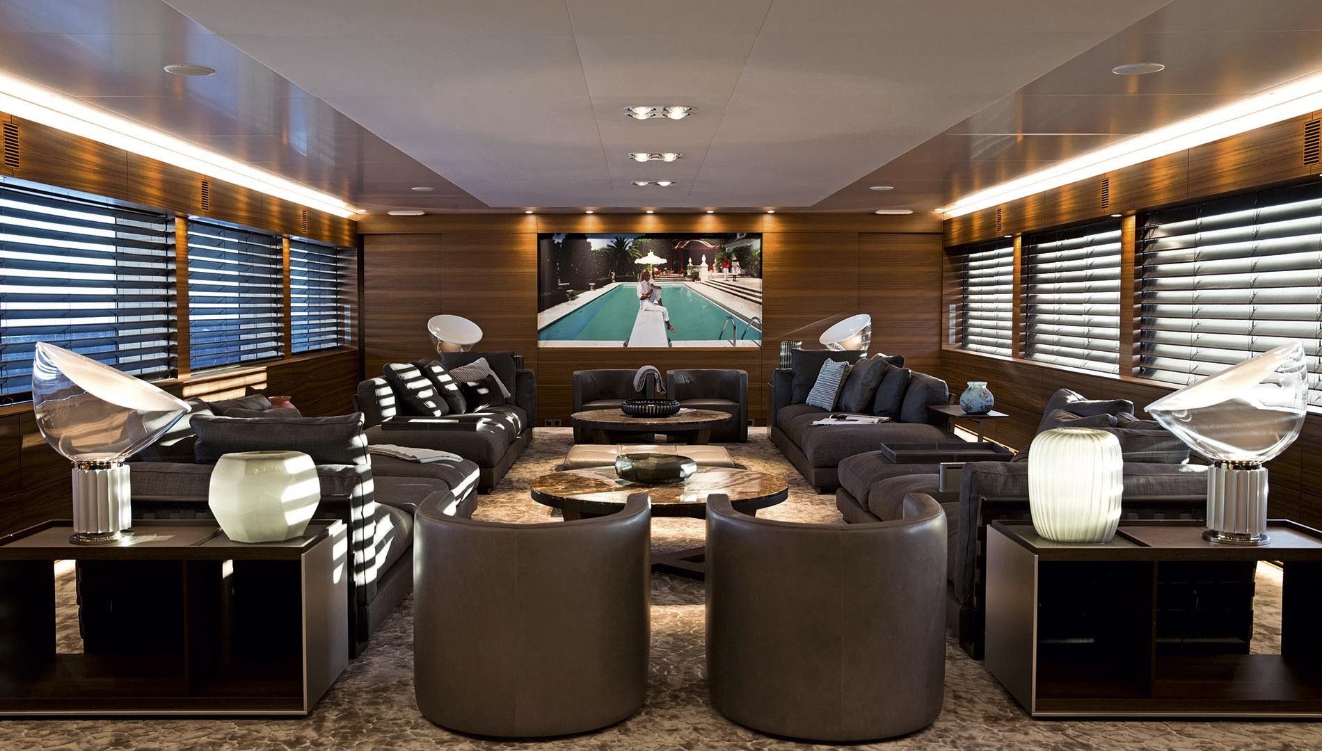 yacht Silver Fast interior 