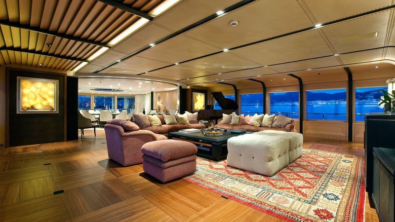 yacht Ventum Maris interior