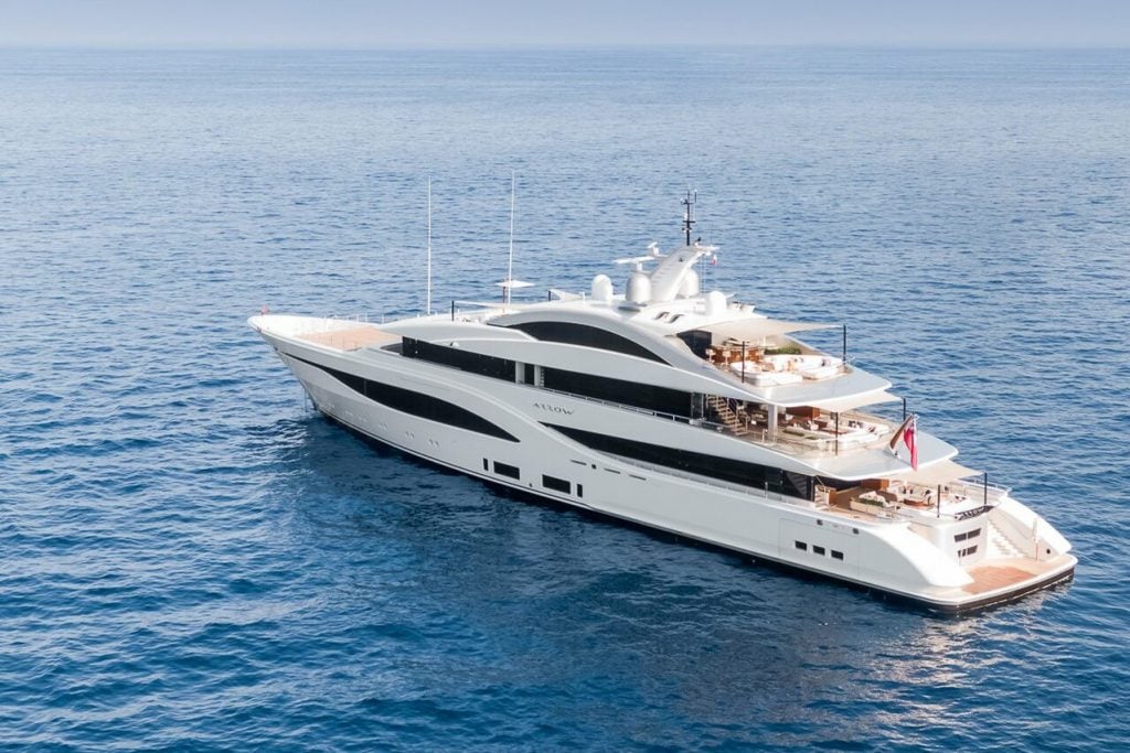 يخت ARROW • Feadship • 2020 • المالك مايكل بلات