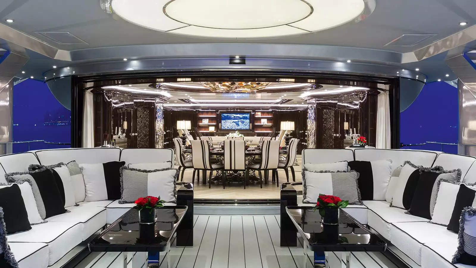 ISA yacht OKTO interior