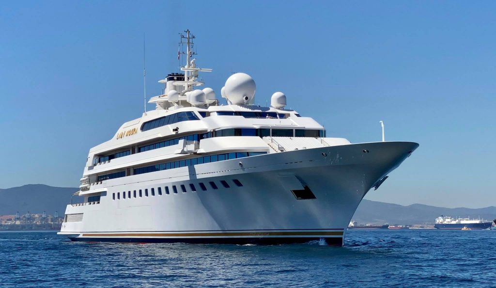 superyacht lady moura owner
