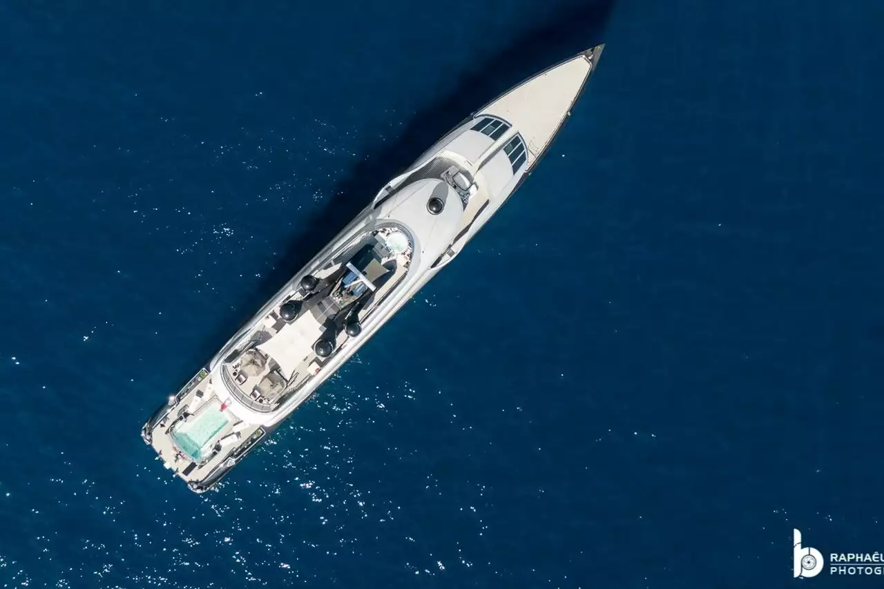 Iate OKTO • ISA Yachts • 2014 • proprietário Theodore Angelopoulos