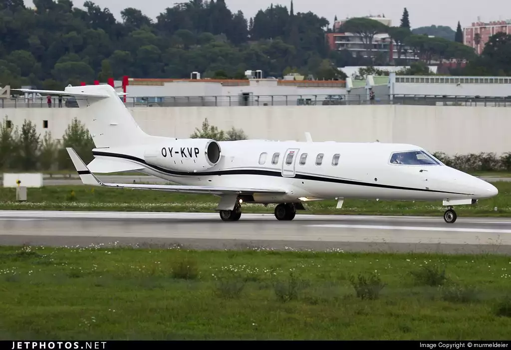 OY-KVP – Lear Jet 40 – владелец Ким Вибе Петерсен 