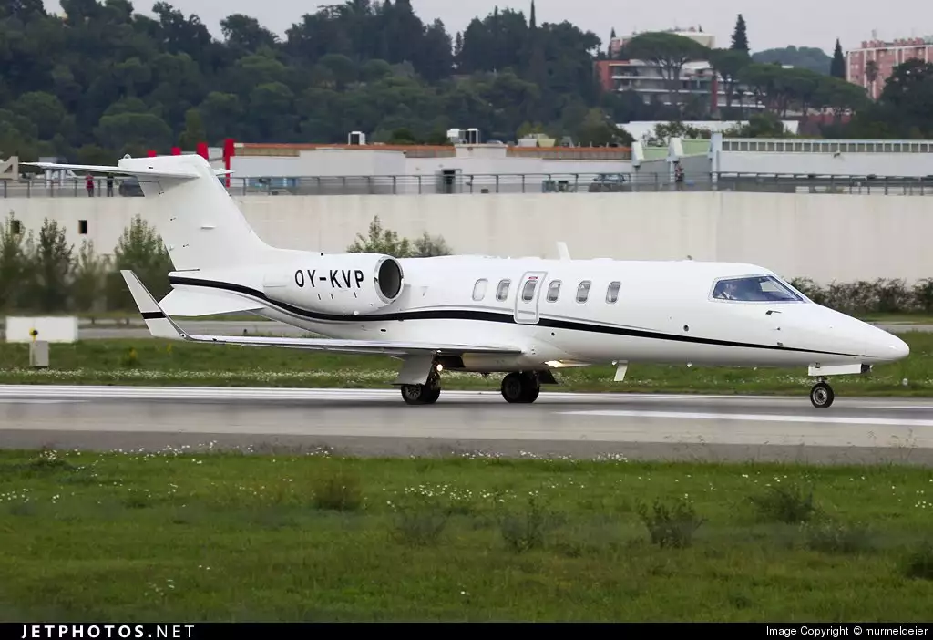 OY-KVP – Lear Jet 40 – propriétaire Kim Vibe Petersen 