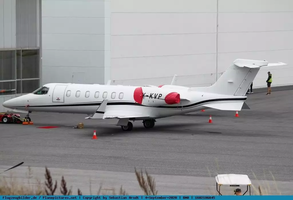 OY-KVP – Lear Jet 40 – владелец Ким Вибе Петерсен 