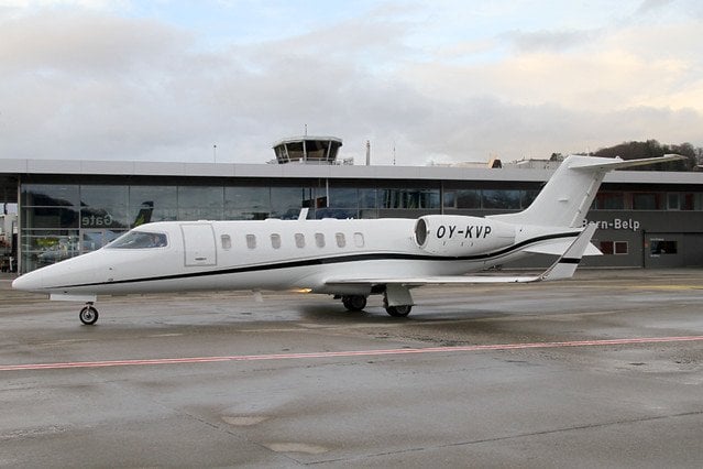 OY-KVP - Lear Jet 40 - propriétaire Kim Vibe Petersen 