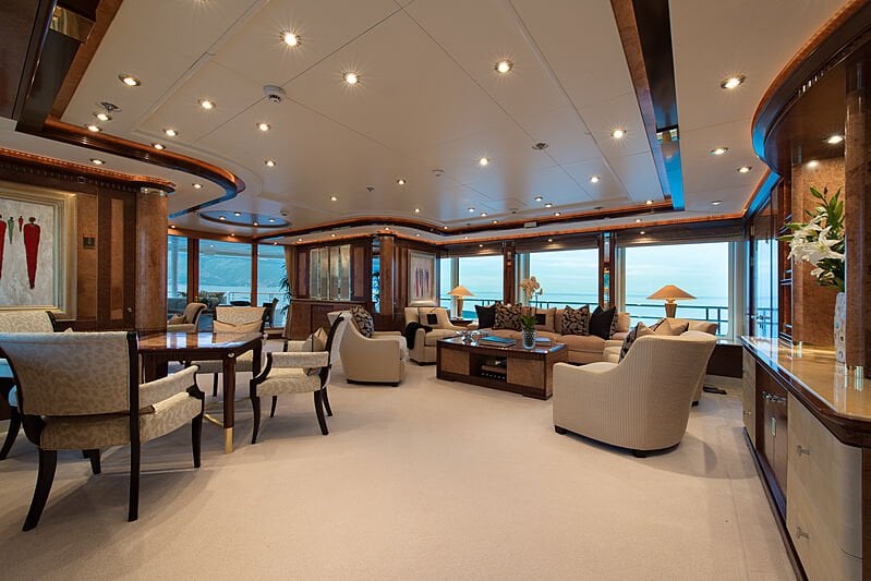 Oceanco Yacht Sea Walk interior