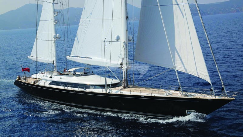 Яхта PARSIFAL III • Perini Navi • 2005 г. • владелец Ким Вибе Петерсен	