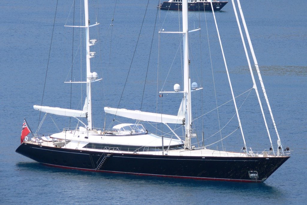 Yacht PARSIFAL III • Perini Navi • 2005 • propriétaire Kim Vibe Petersen