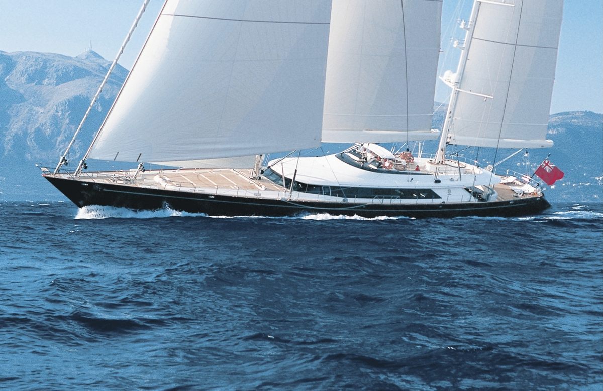 Яхта PARSIFAL III • Perini Navi • 2005 г. • владелец Ким Вибе Петерсен	