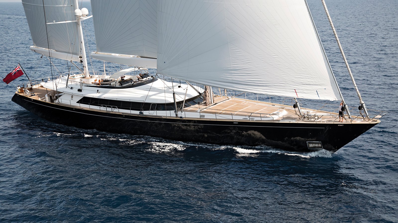 Yacht PARSIFAL III • Perini Navi • 2005 • propriétaire Kim Vibe Petersen	