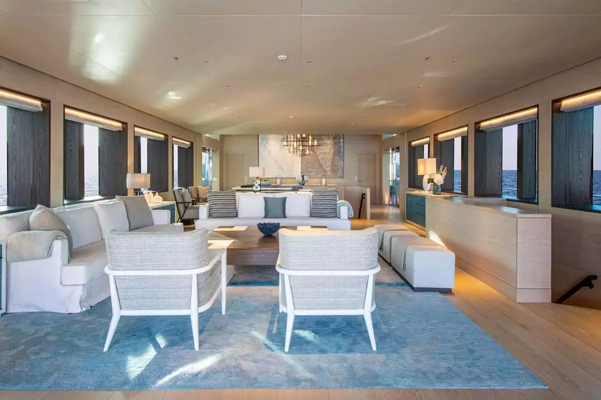 Palmer Johnson yacht SANAM interior