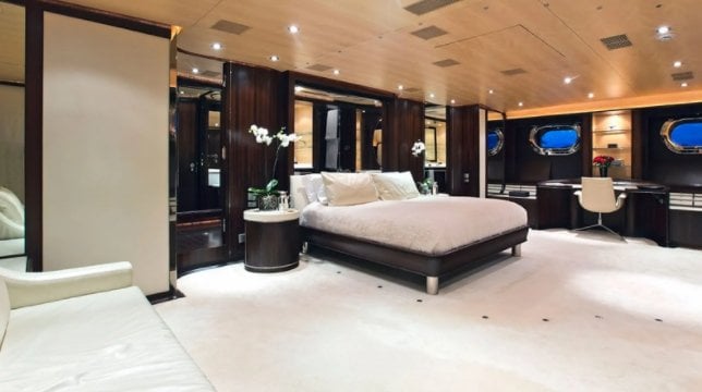 Perini Navi yacht Parsifal interior