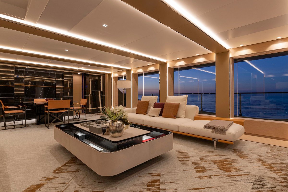 Intérieur Rossi Navi Yacht LEL