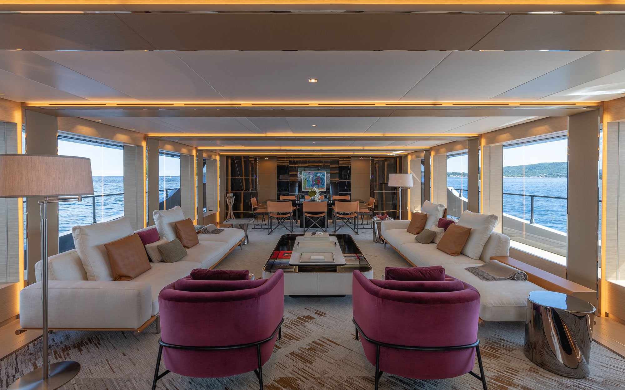 Intérieur Rossi Navi Yacht LEL