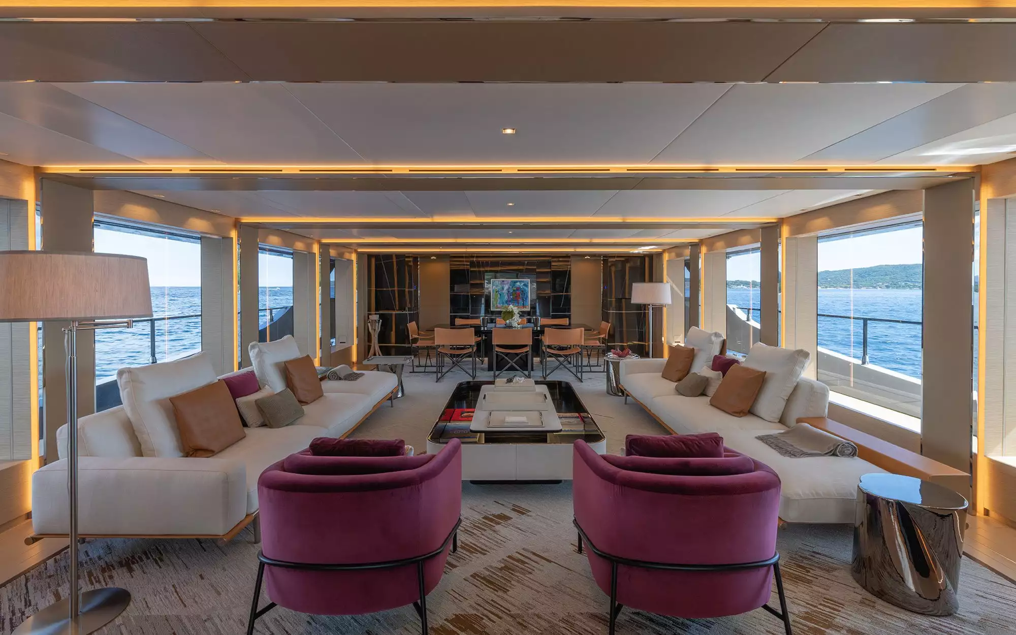 Rossi Navi Yacht LEL interior