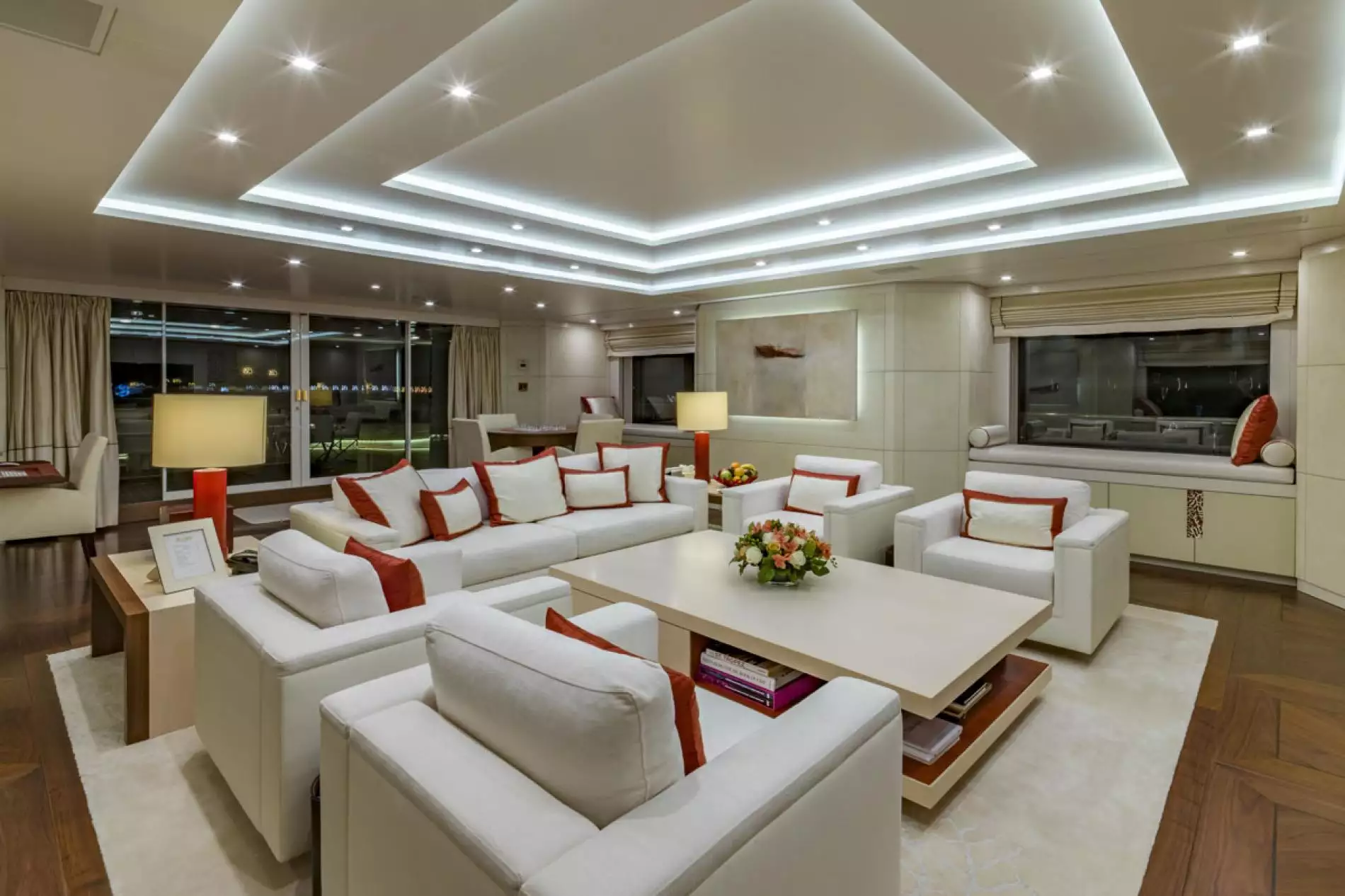 Intérieur du yacht VSY ROMA