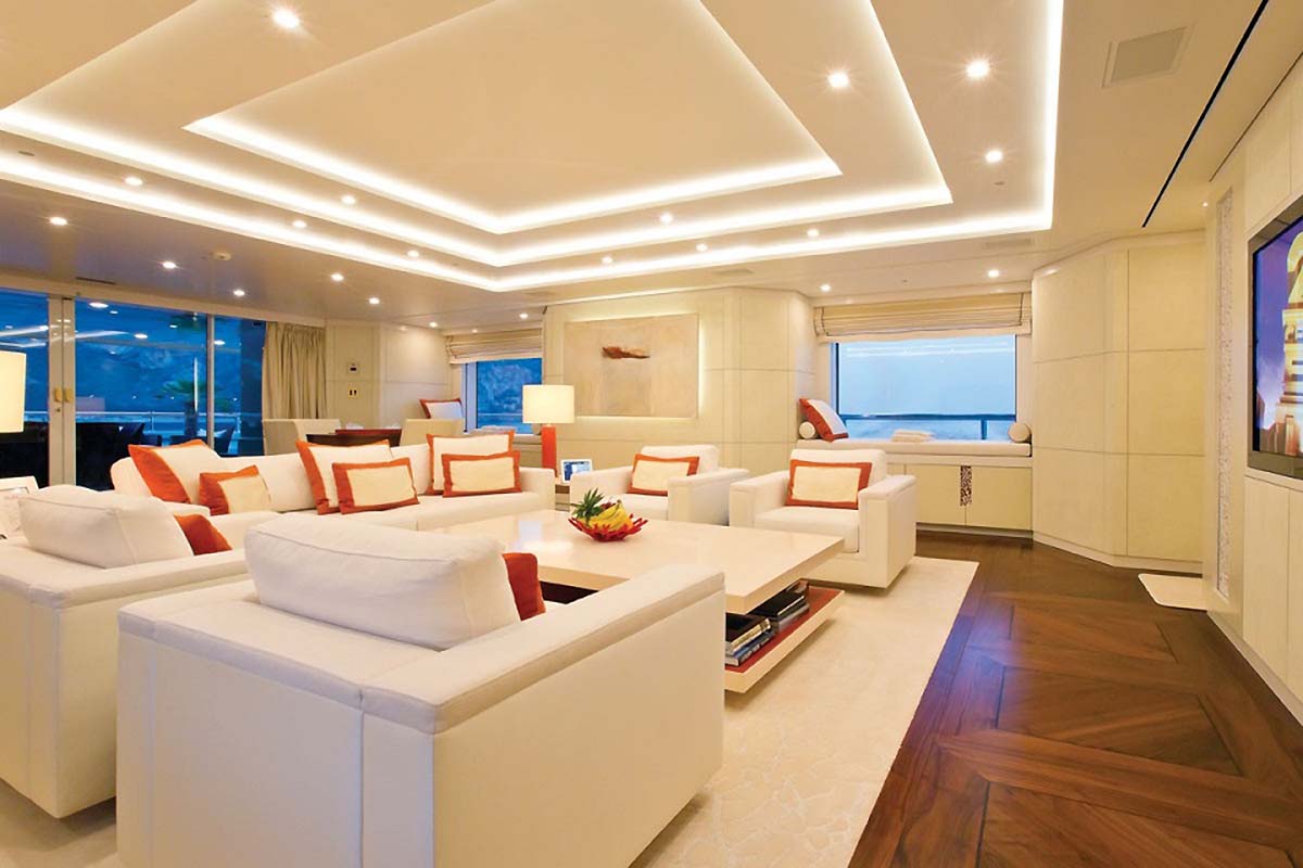 VSY yacht ROMA interior