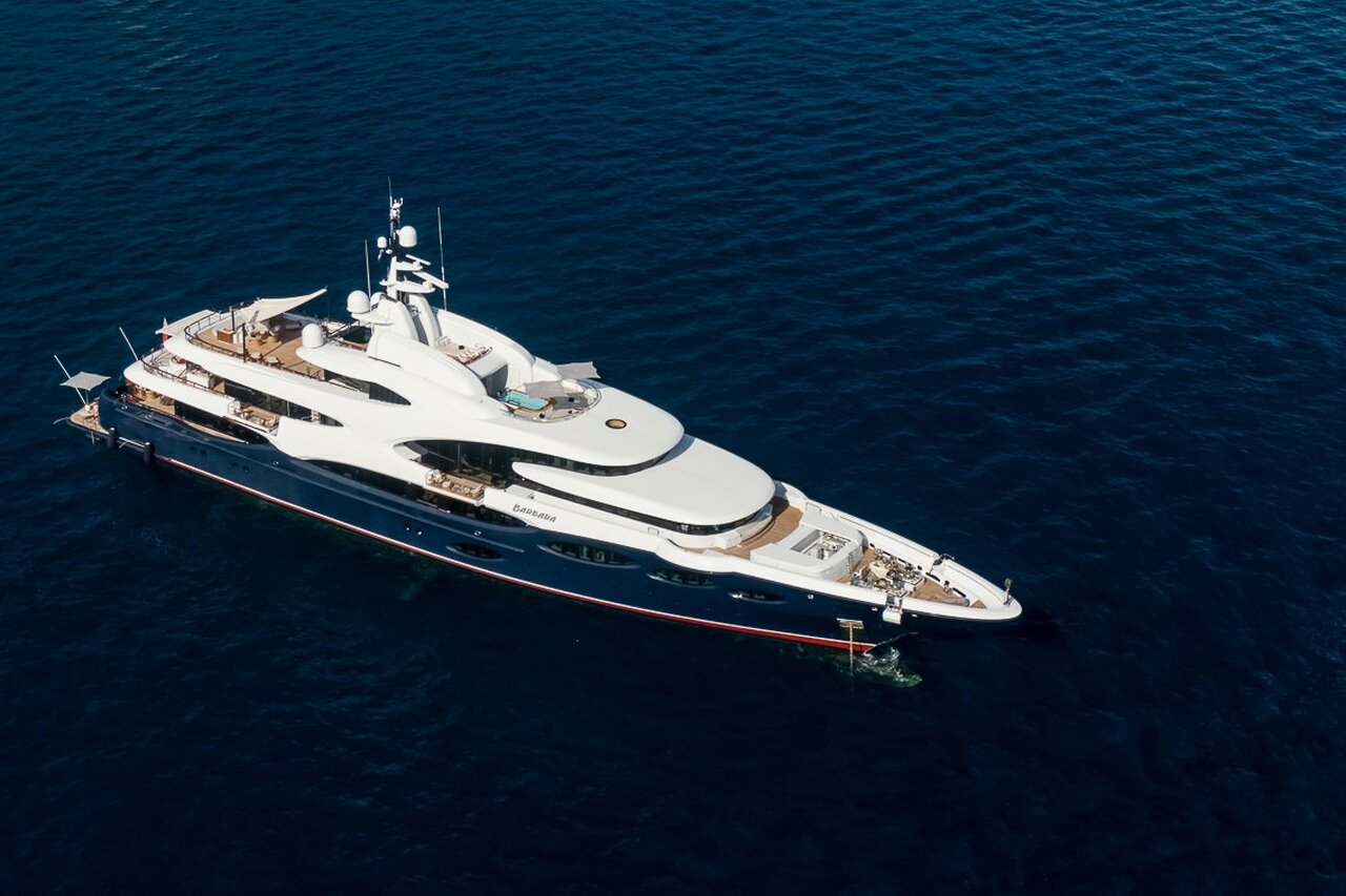 Yacht Barbara • Oceanco • 2017 • Proprietario Felix Baker