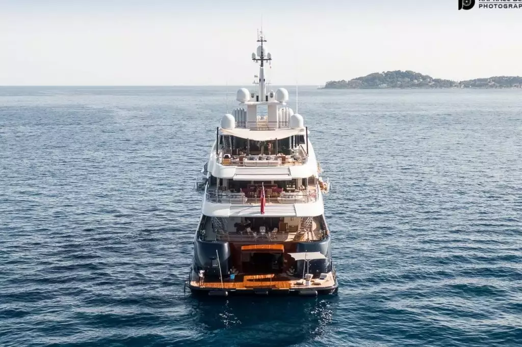 Yacht Barbara • Oceanco • 2017 • ਮਾਲਕ ਫੇਲਿਕਸ ਬੇਕਰ