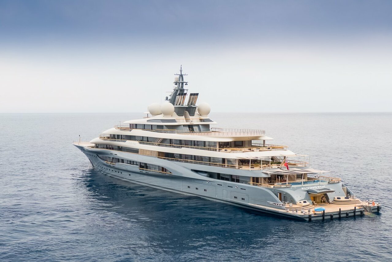 FLYING FOX Yacht • Lurssen • 2019 • Propriétaire Dmitry Kamenshchik