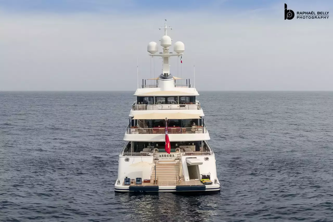 AURORA Yacht • Lurssen • 2017 • Propriétaire Andrey Molchanov