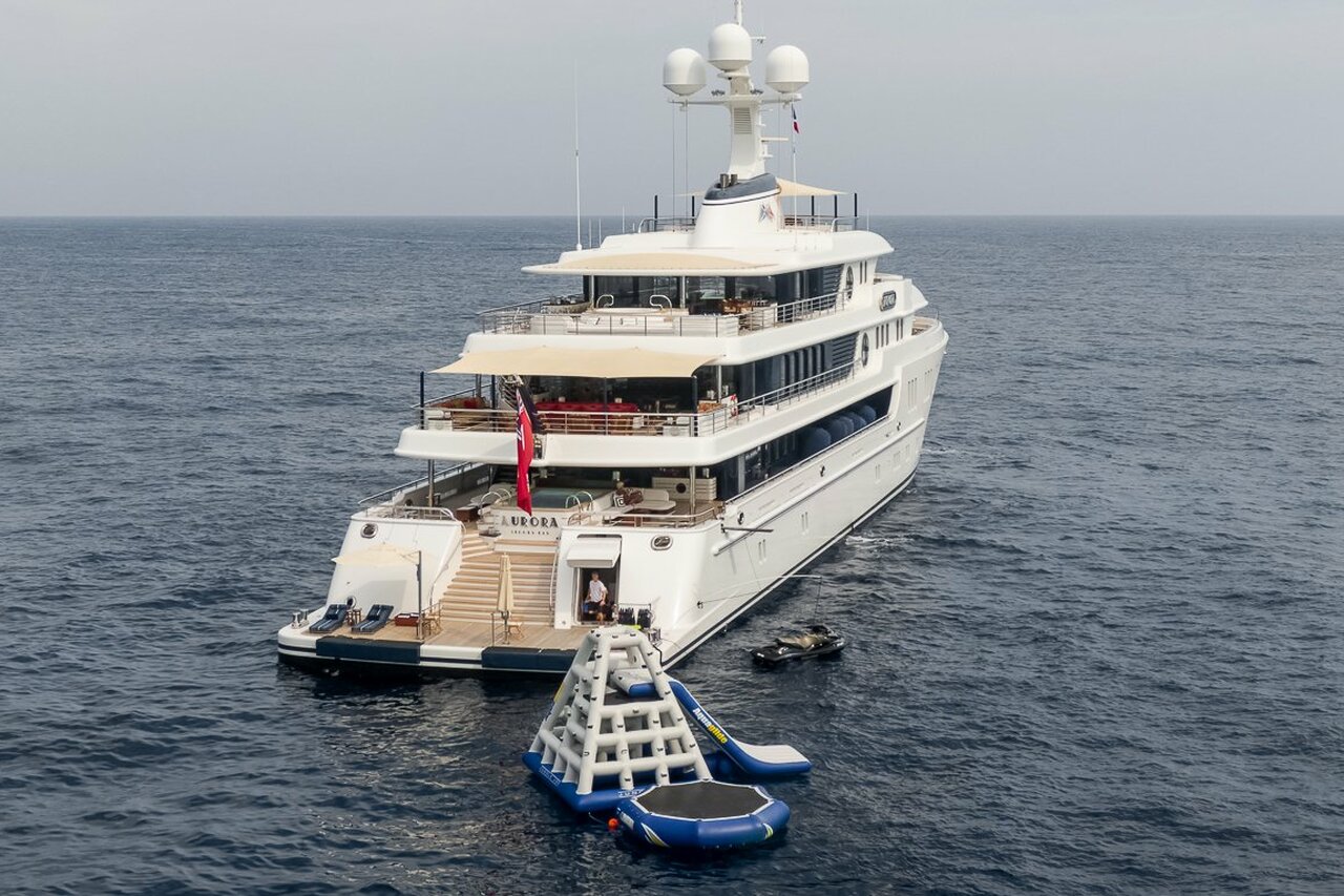 AURORA Yacht • Lurssen • 2017 • Propriétaire Andrey Molchanov